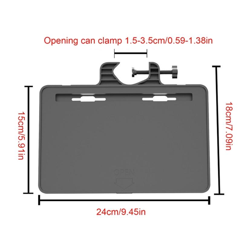 Microphone Stand Sound Card Tray Live Broadcast Part Portable Easy Installation Clip Holder Lectures Broadcast