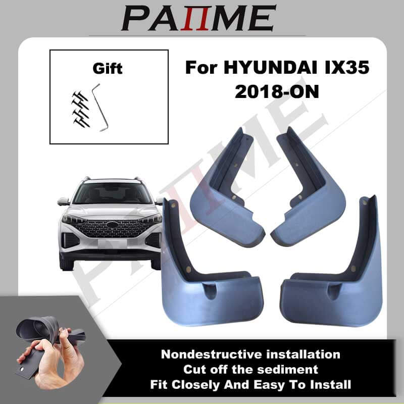 

4 шт. автомобильные брызговики подходят для HYUNDAI IX35 2018 брызговики Fender брызговики авто аксессуары