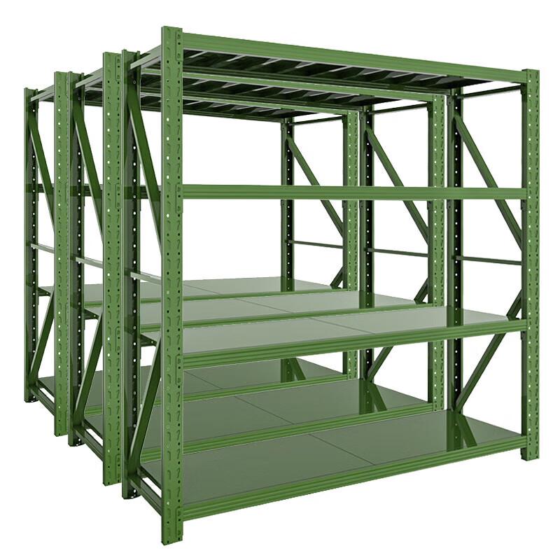 Jixiong Military Green Heavy-Duty Storage Shelving