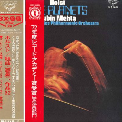 LP Record ZUBIN MEHTA, LOS ANGELS PHILHARMONI - Holst: Planets SLA1031 LONDON 1972 Japan Obi Classical Used