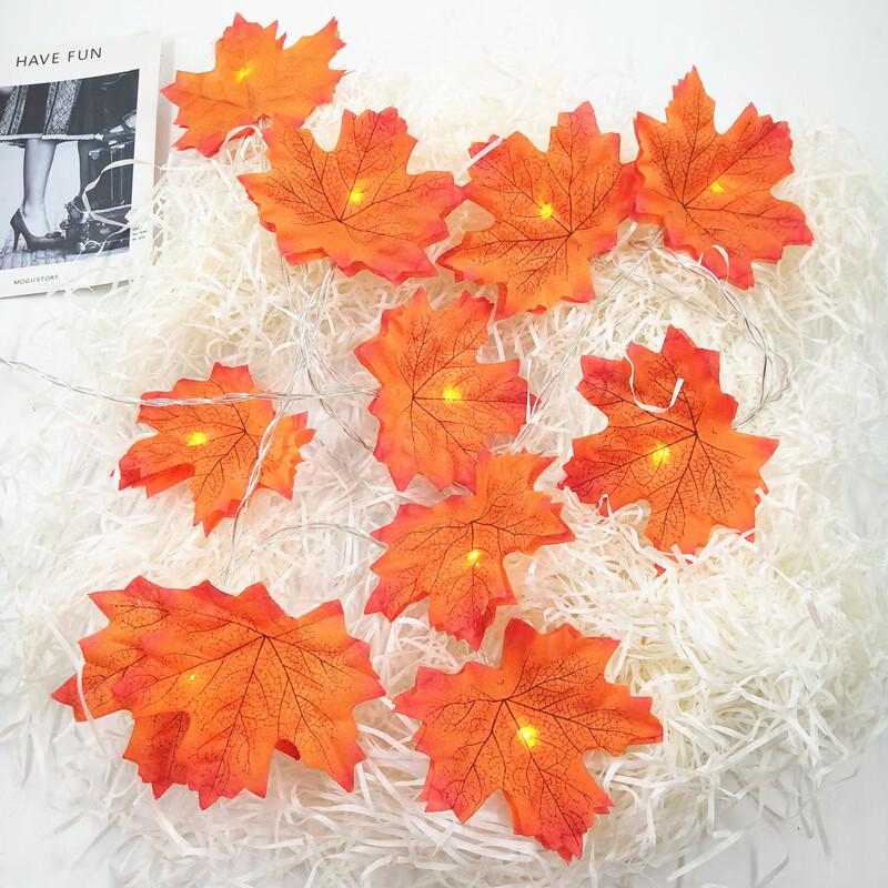 

NuFeng LED Maple Leaf String Lights