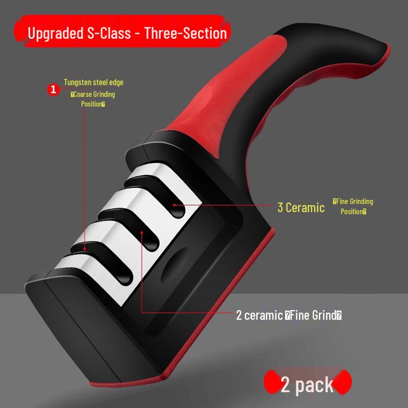 

Ying Tang 2-Pack 3-Stage Manual Knife Sharpener