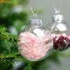 6cm Christmas Tree Balls Ornament Pink Blue Xmas Hanging Tree Bauble Pendants Home Party Decor Navidad 2026 Decoración Gift