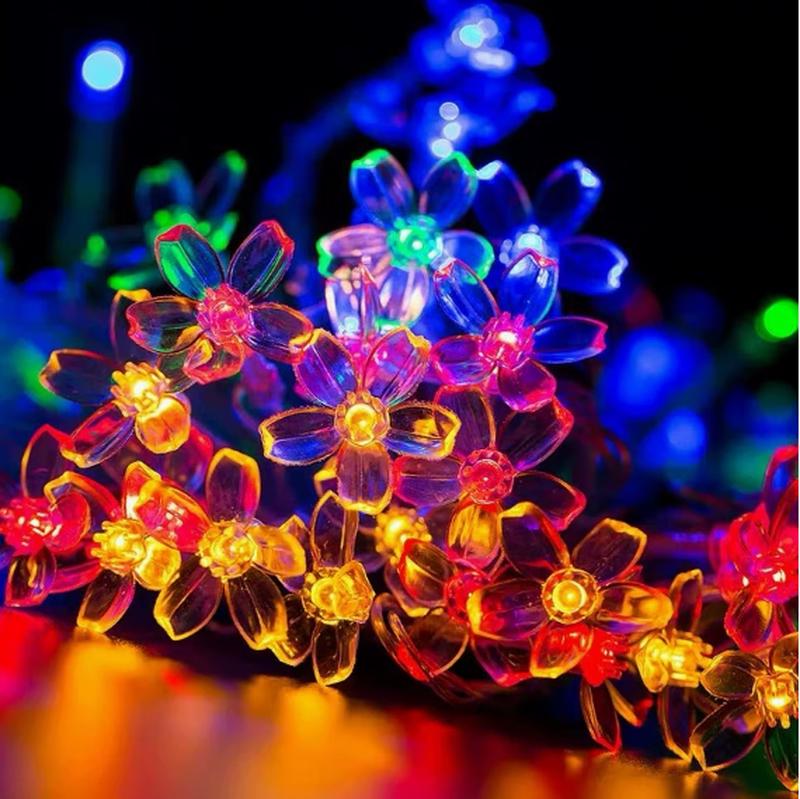 

Yudu HC Solar Outdoor Cherry Blossom String Lights