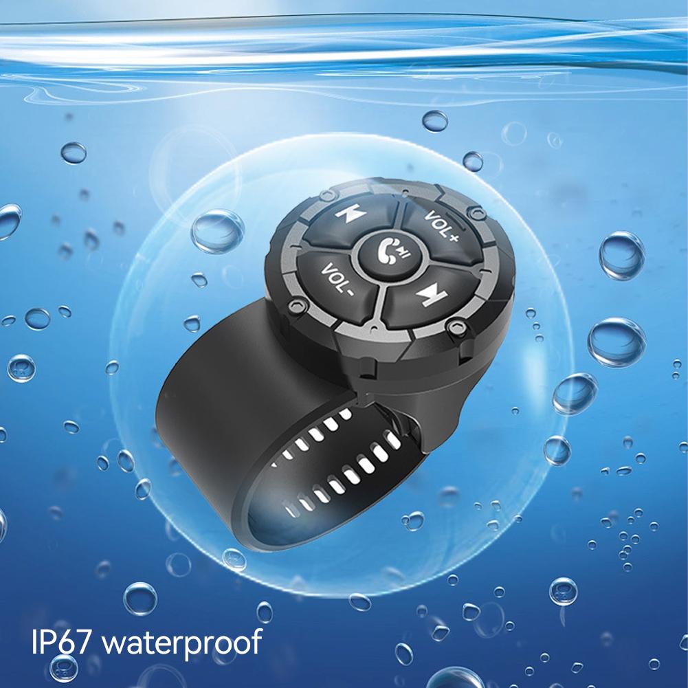 Car Steering Wheel Control Button Wireless Remote Controller Bluetooth-compatible for Car Radio Music Player Android Switch