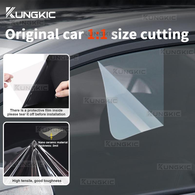 For BYD Sealion 6 DMi  2024 2025 Pre-Cut Easy tall Car Window Tint Film Kit Solar Tinted Film Privacy,Heat &UV Protection