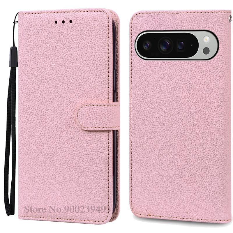 For Google Pixel 9 Pro Case Wallet Flip Leather Cover For Google Pixel 9 Pro XL Case Coque Fundas Wallet Pouch Bags