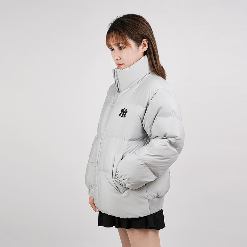 New MLB New York Yankees Down Jackets Unisex Heather Gray 31DJ03061-50M