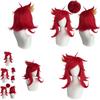 Hazbin Hotel Niffty Cosplay Wig With Layered Topper For Costume Parties And Role Play