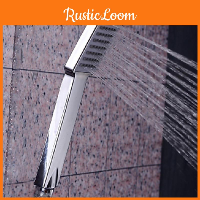 Square Head Shower Bathroom Bathing Tools Water Heater Showerhead Durable Gift