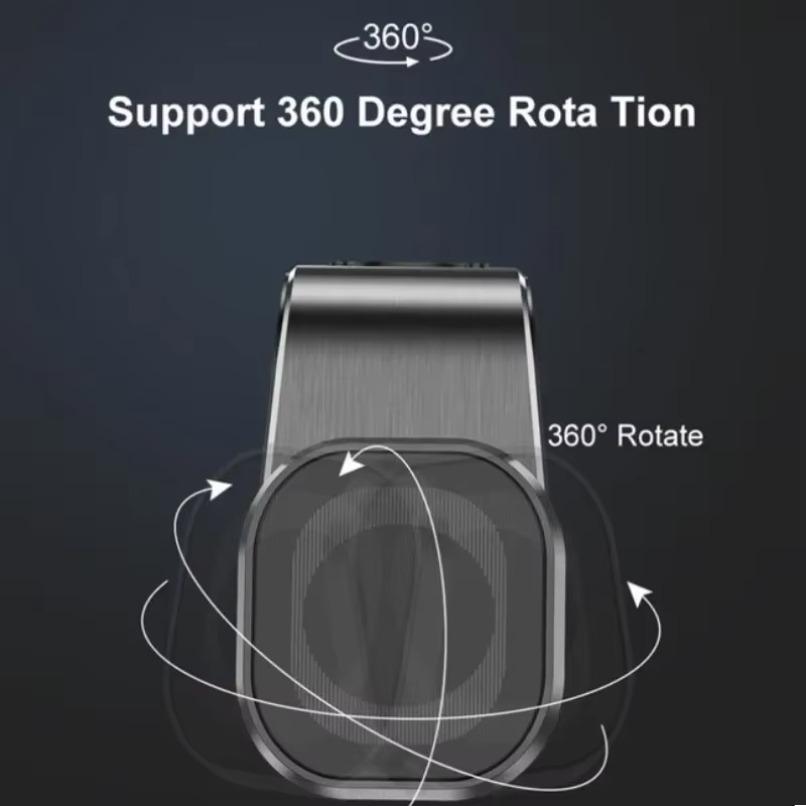 Magnetic Car Phone Holder 360° Rotation Air Vent Clip Mount for Magsafe iPhone 16 15 14 13 12 Xiaomi Samsung Smartphones Brcket