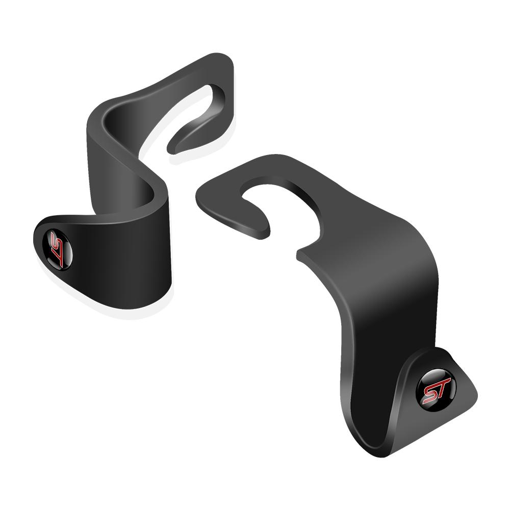 

2pcs Car Seat Back Hooks Headrest Storage Hanger Holder Organizer For Ford Focus Fiesta Mustang Mondeo Kuga Fusion Accessories