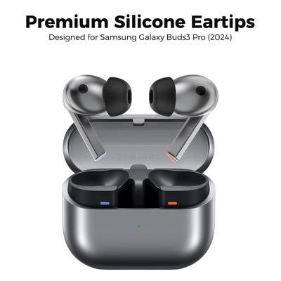 AHASTYLE WG173 3 Paar Größe S Silikon-Ohrstöpsel für Samsung Galaxy Buds3 Pro Bluetooth-kompatible Ohrhörer Ersatzspitzen