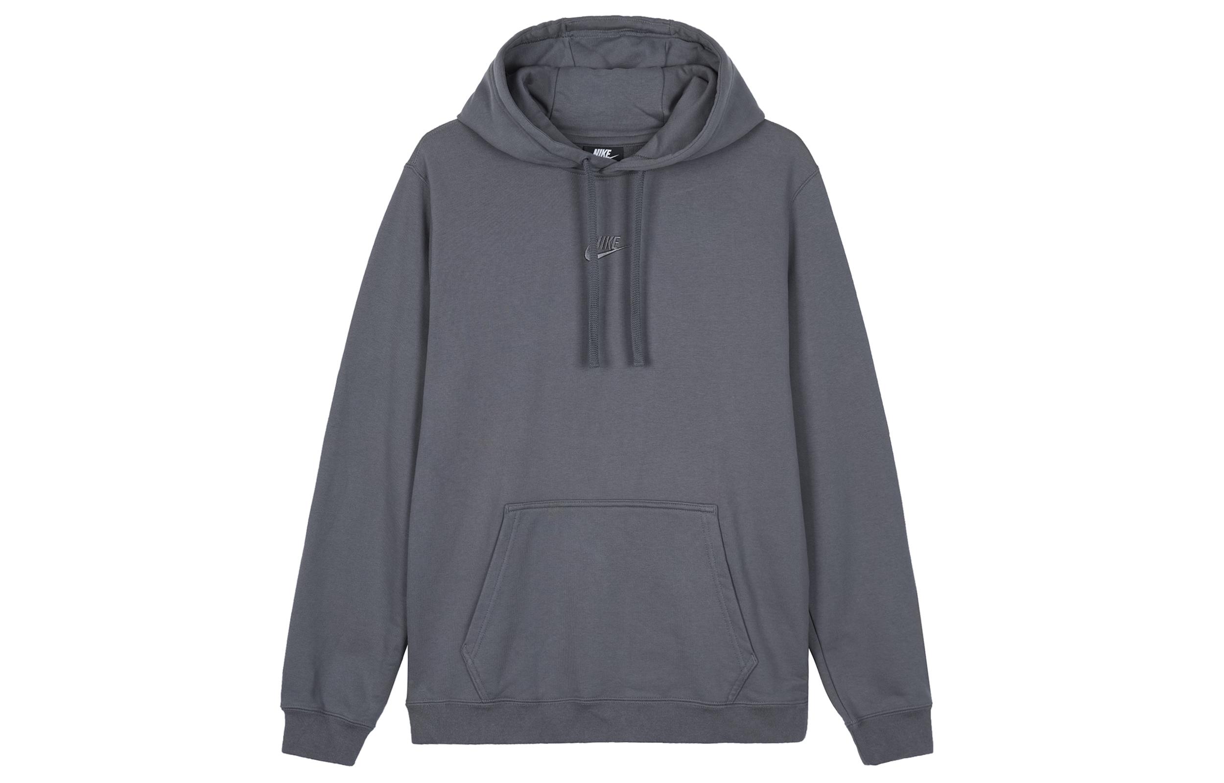 Nike Sweatshirts Men s Gray Hooded Moderate Regular DH4350-022 S