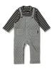 Star Pattern Knit Quilted Overalls Coveralls G 80 for Boys [Kids Zoo]