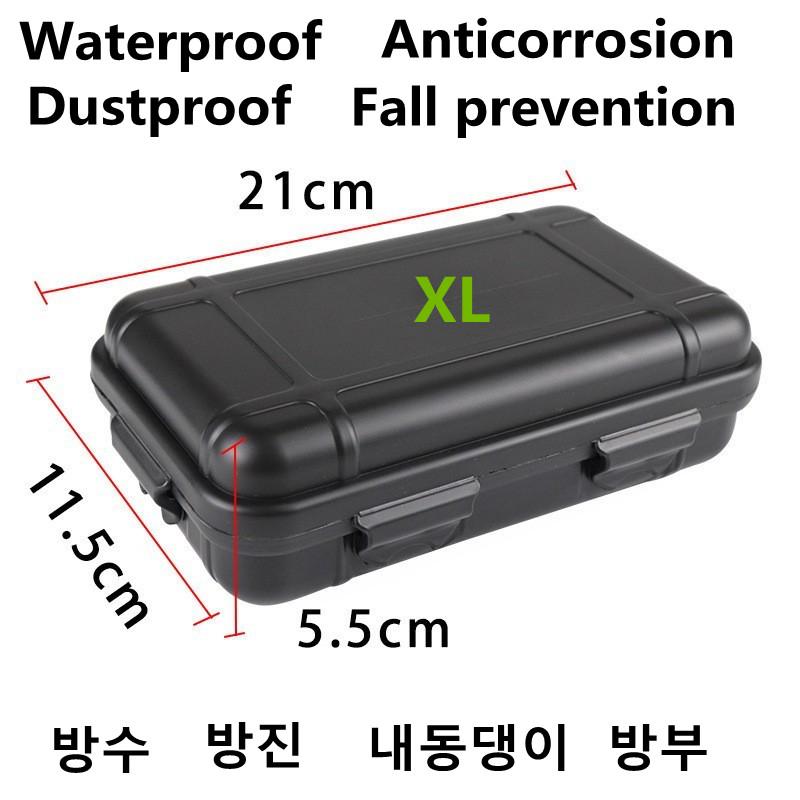 Hard Shell Carrying Case Portable Waterproof Safety Box Impactproof Shockproof Instrument Tool Storage Large Box With Sponge