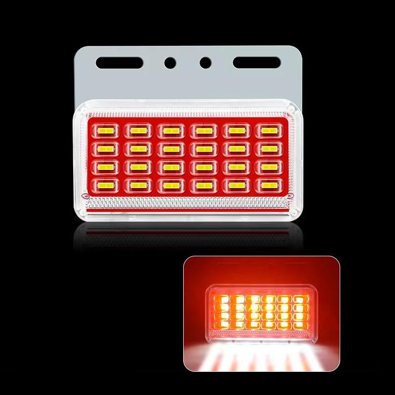 Led Side Light 24V Waterproof For Truck Trailer And Bus Wide Waist Light Suitable For Side Marker And Rear Light Applications