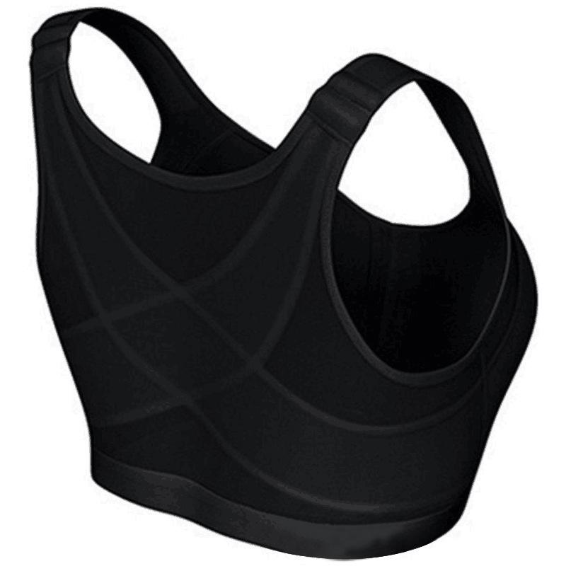 

Wirefree Push-Up Sports Bra for Running and Yoga - Breathable & Adjustable Fit 5XL