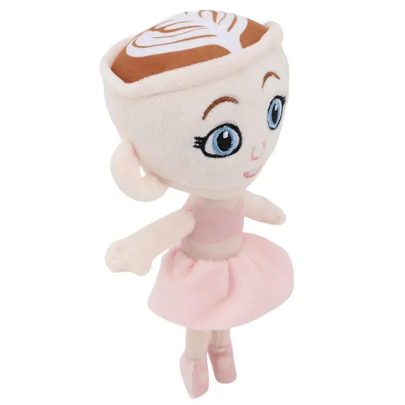 Tung Tung Tung Sahur Palla di Peluche Ballerina Cappuccina Carini Kawaii Peluche Giocattoli Vacanze di Natale Regalo Decorazione Festiva Gioco Film Regalo