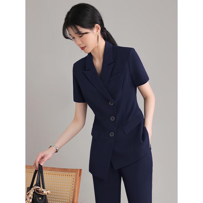Women's Summer Short-Sleeve Business Suit Set