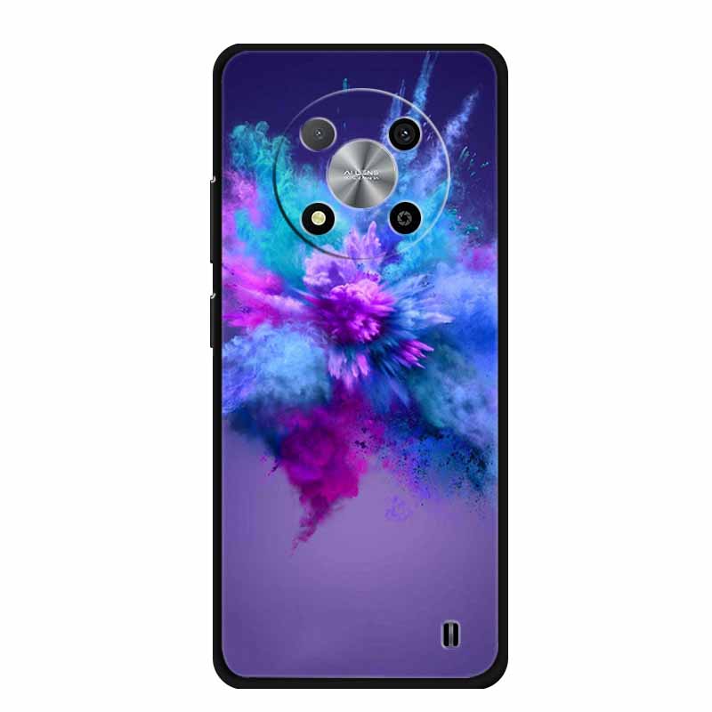 Capa Para ZTE Blade A73 5G Animais Silicone Macio TPU Capa de Telefone Para ZTE Blade A73 5G 7160N Capas Lobo Fruta Estampada Fofa Coque