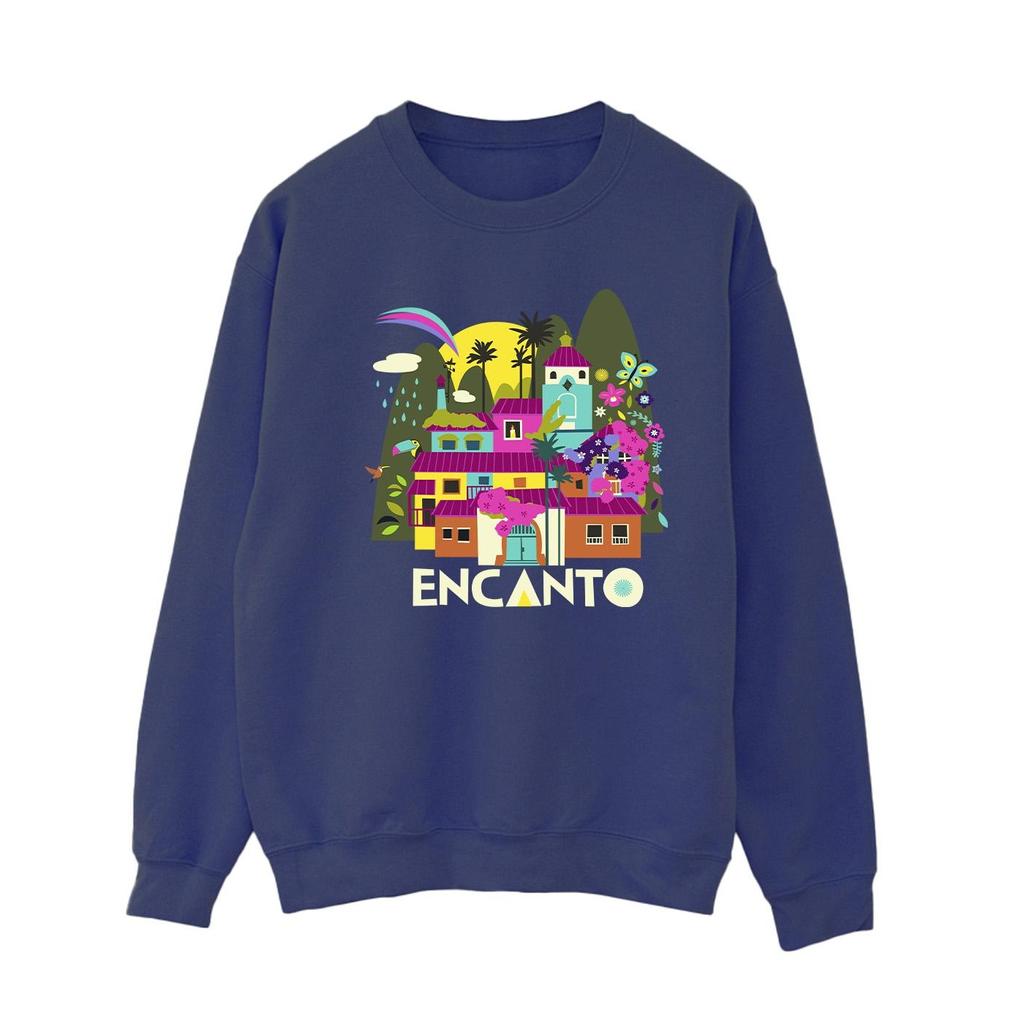 Disney Womens/Ladies Encanto Many Houses Sweatshirt