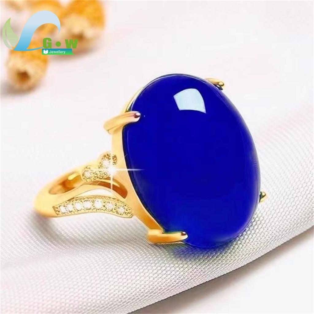 Rode Agaat Jade Ring Dames Opening Verstelbaar Eenvoudige Stijl Chalcedoon Sterling Zilveren Ring voor Moeder Dames Ringen Fijne Sieraden Cadeau