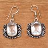 White Topaz Gemstone Friends Jewelry Bracelet &Earring 7-8''