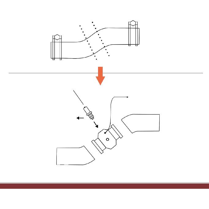 1 Set Car Water Coolant Temperature Sensor Adapter Joint Pipe Radiator Sensor Adaptor 40mm Blue