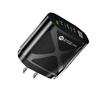58W Dual Fast Charger with 2PD + QC3.0 - EU, US, UK, KR, AU Plug Options