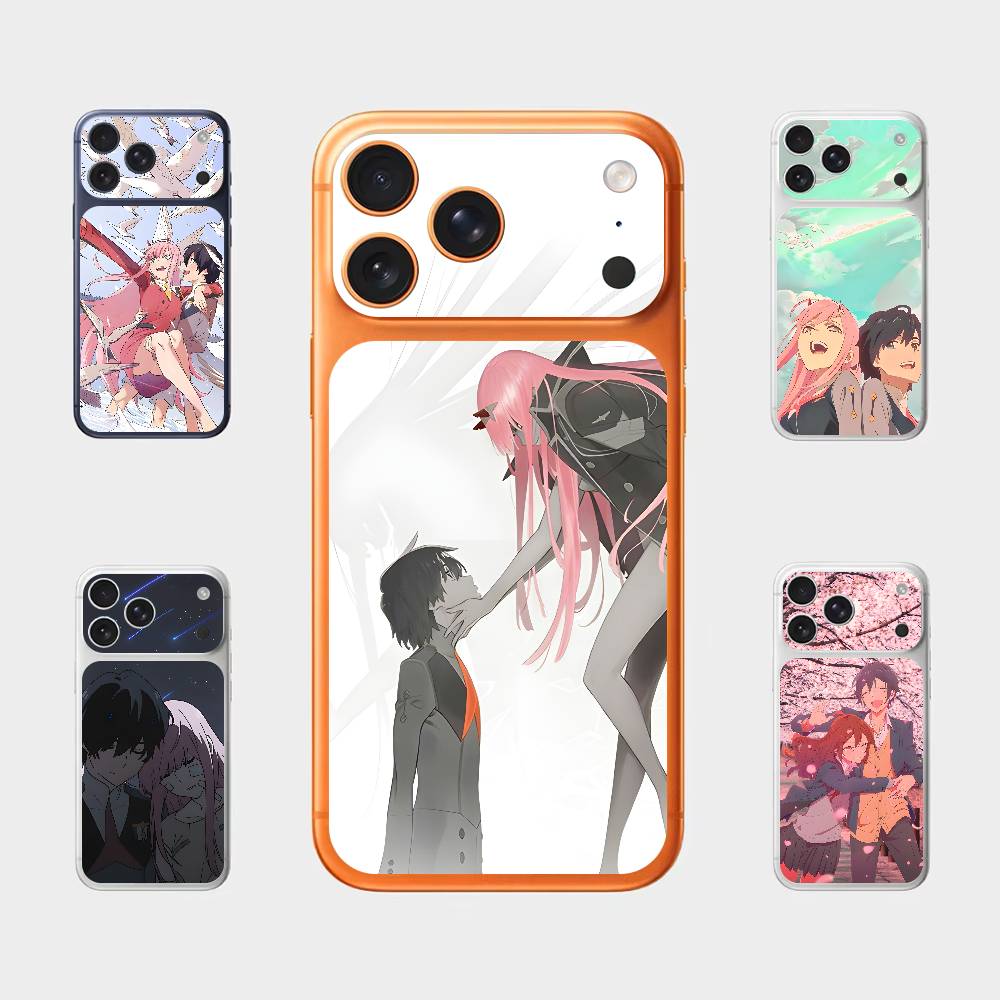 Anime H-Hiro Zero For iPhone 17 Pro ProMax Full Back Cover Decal Wrap Skin Rear Protective Sticker Film