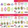 Colorful Magnetic Building Blocks Educational Toy Set For Children With Various Pieces