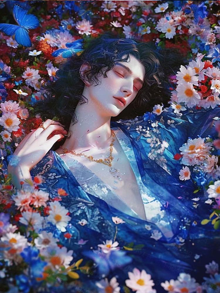 Diamond Embroidery Man 5D DIY Diamond Painting Colorful Full Drill Picture Of Rhinestone Men Mosaic Diamond Decoration Home