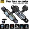Dashboard Camera 4 Channel Dash Camera 1080P Monitor with 32G Card Rear Reversing Image for Left Right Front Blind Spot Night