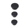 3Pcs Tailgate Rubber Plug for Jeep Wrangler JK 20072018 Spare Tire Carrier Delete