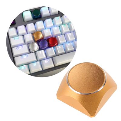 Aluminum Alloy Blank Keycaps XDA Profile Key Button for Cherry MX Switch Mechanical Keyboard Gaming Players