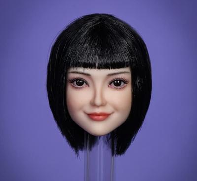 Akční figurka v měřítku kompatibilní s tělem TBLeague YMTOYS YMT066A Junior Krásná dívka Smile Lolita Středoškolačka Asijská ženská hlava [TOYBARJAPAN]