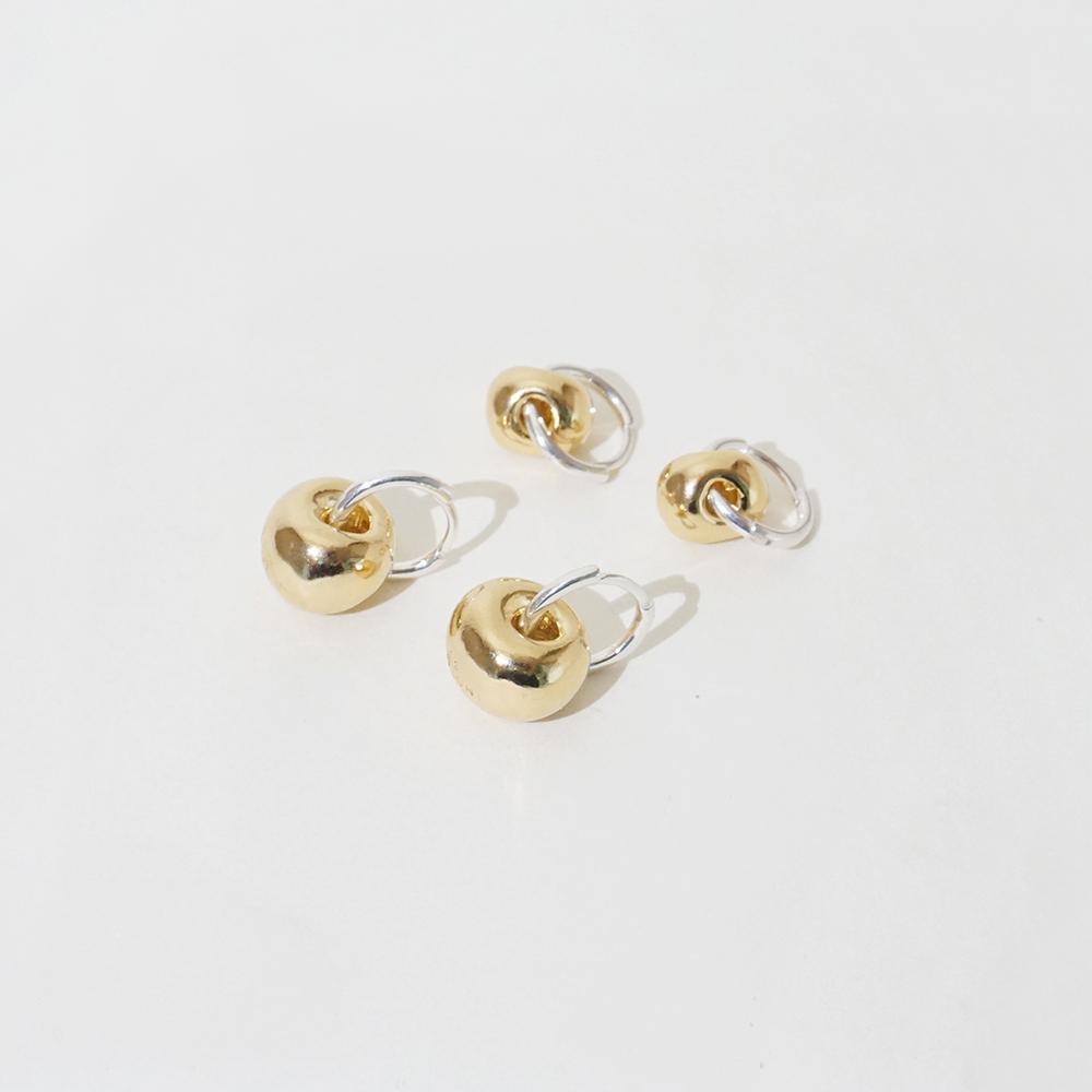 Still Instant Round Hole & Forms - Earring 02 (3Colors)