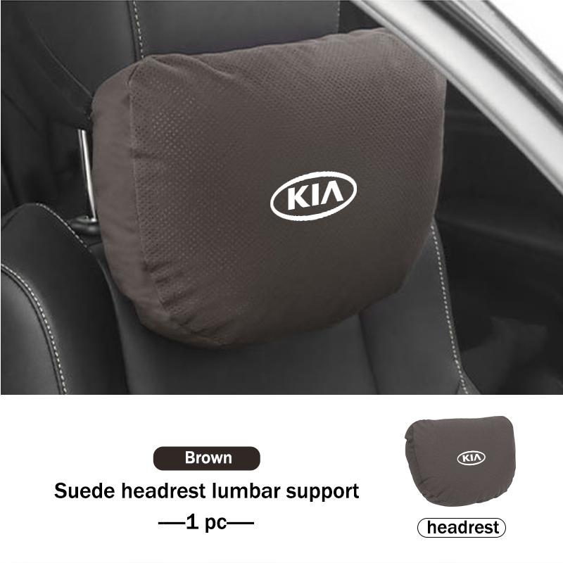 AAAFL1 Car Seat Headrest Neck And Waist Support Accessories For KIA K5 K2 Rio Optima Sportage Venga Sorento Stonic Forte