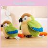 Animal Plush Toy Parrot And Sparrow Soft Stuffed Figures For Kids Gift