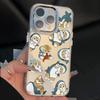 New Cute M-mofusands Cat Phone Case For IPhone 17 16e 16 15 14 13 12 11 Mini Pro Max X XSMAX 8 7 Air Plus Transparent Soft Cover