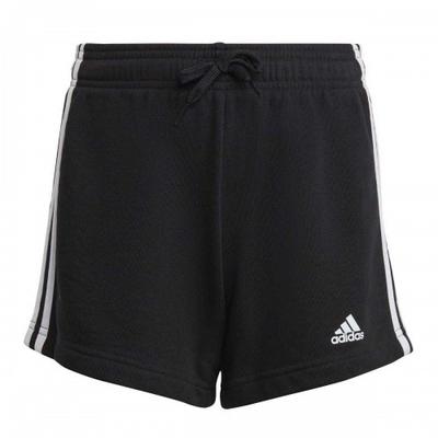 Girls Fleece 3 Stripes Shorts