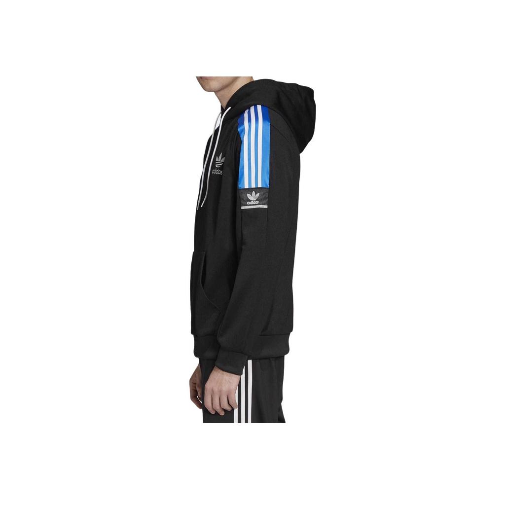 adidas Originals Adicolor Hoodie Black Blue GJ0560