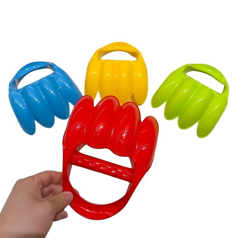Dinosaur Claw Sand Digging Toy Plastic Sand Grabber Hand Shovel Portable Beach Play Toy Summer Outdoor Seaside Pool Water Game 1Pc Random color