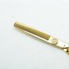 Gold Gem Hairdressing Scissors: 5.5" & 6.0" Straight & Thinning Shears for Barbers and Bangs