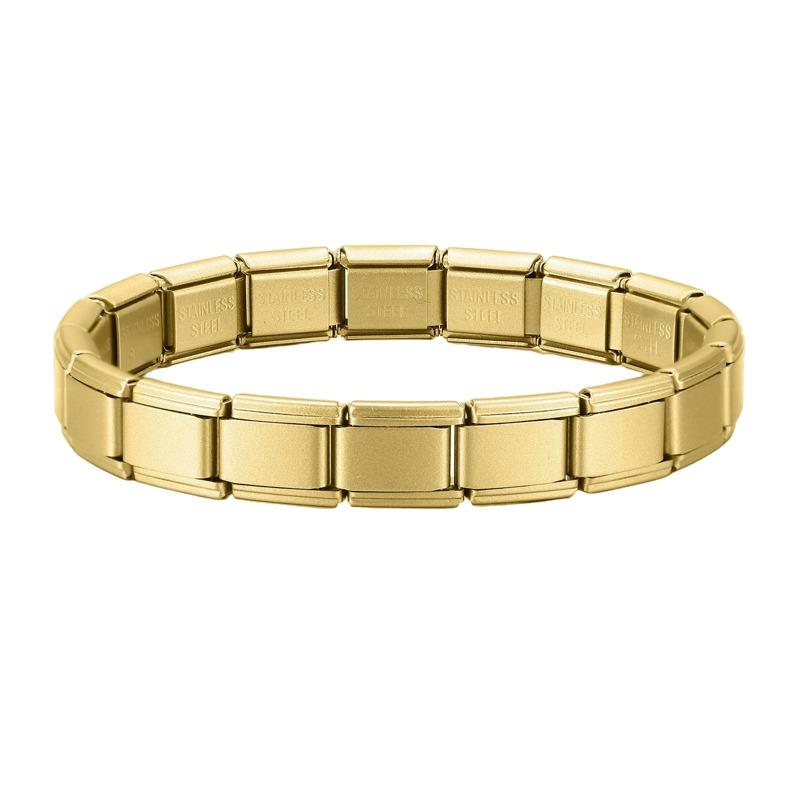 Bracelets à Charms Italiens Y2K DIY Élastique de Base Bracelet en Acier Inoxydable Mode Bijoux pour Femmes Fabrication Vente en Gros