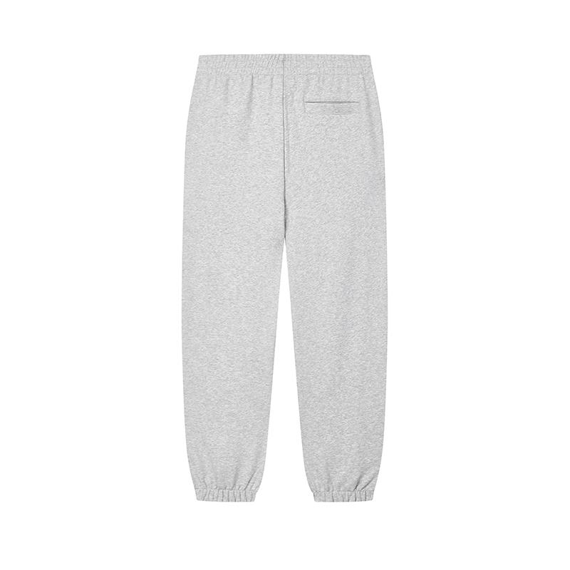 New FILA Knitted Sports Pants Men's Mist Heather Gray F11M439605FMG