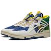 Li Ning We Wo Mid Party Comfortable Soft Elastic High-Top Sneakers Men Sneakers White Green Blue AGCS283-1