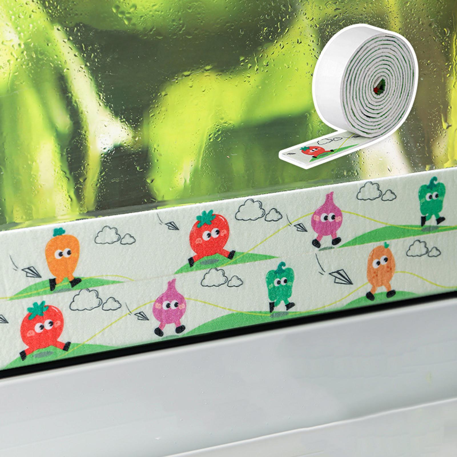 Window Moisture Absorbers Water Absorbing Multipurpose Self Adhesive Cuttable Moisture Absorber Humidity Control Strip For