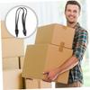 LEDmomo 2 Pcs Bicycle Chest Webbing Bike Binding Device Rear Rack Fastener Chest Luggage Belt Suitcase Cargo Tightening Rope Pedal